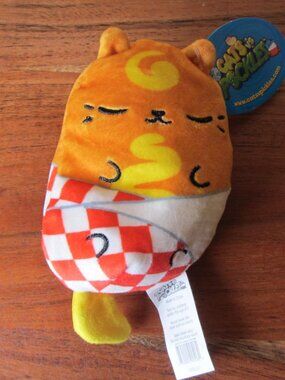 plush cats vs pickles cepia NWT #210 carny cat (W6527)